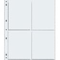 Print File 458P 4x5 Print Storage Pages 25 Sheets