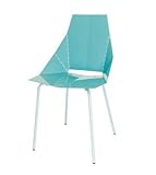 Real Good Chair by Blu Dot-Aqua Seat/BlueBase