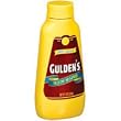 Gulden's 100 % Natural Yellow Mustard - 12 oz Squeeze Bottle