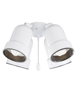 Emerson CFMLK4WW Four-Light Bullet Appliance White