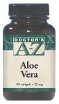 Doctor’s A-Z Aloe Vera, 25 mg 90 softgels – Herbal Supplement for Kidney and Urinary Tract Health