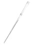 Simple Sterling Silver Long Classic Hair Stick or Pin