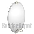 Moen Showhouse YB7695BN Organic Mirror With Decorative Hardware, Brushed Nickel