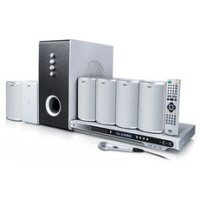 jWIN Electronics JD-VD610 Wireless 5.1 Channel Home Theater System with Karaoke by jWIN