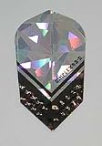 3 sets Dimplex 3D from Accudart®, Silver/Black, Slim X-flights