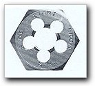 Century Carbon Steel Hexagon Die - 3/8-24 NF