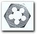 Century Carbon Steel Hexagon Die - 1/2-20 NF