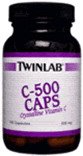 C-500 250 Caps 500mg -Twin Lab