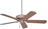 Emerson Fans CF755SCB Designer Ceiling Fan Smoky Cobblestone With Smoky Cobblestone / Bleached Oak B