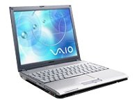 Sony VAIO PCG-V505CP - Pentium M 1.6 GHz - Centrino - RAM 512 MB - HDD 40 GB - CD-RW / DVD - Mobility Radeon 9200 - WLAN : 802.11b - Win XP Pro - 12.1" TFT 1024 x 768 ( XGA )