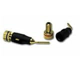 Impact Acoustics Performance - Speaker connector - 8 AWG - pin (M) - charcoal