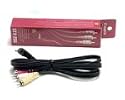 Canon STV250 Stereo Video Cable for Canon Camcorders (Right angle miniplug to RCA)