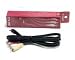 Canon STV250 Stereo Video Cable for Canon Camcorders (Right angle miniplug to RCA)