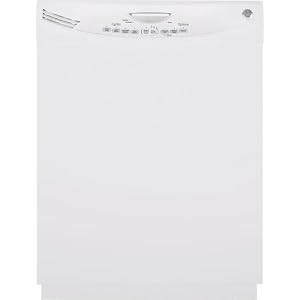 GE GDWF100RWW Full Console Dishwasher - White by