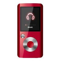 Coby 4 GB MP3 Player with FM Radio (Red)