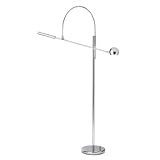 Sonneman with Suspended Arch Arm Orbiter Floor Lamp