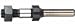 Milwaukee 5/16 x 2-3/8 x 1/2 Shank Slotting Cutter Arbor - 48-23-8051