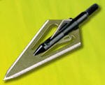 Childrens Toyshop  Sporting Goods : MAGNUS STINGER 4-BLADE STAINLESS STEEL BROADHEAD -- 125 GRAIN 3-PACK