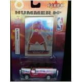 Fleer Collectibles Lebron James Cleveland Cavaliers Rookie Card and Hummer 2 H2 car