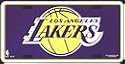 Los Angeles Lakers License Plate