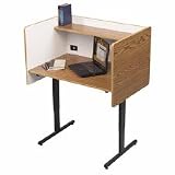 BLT89789 - Height-Adjustable Study Carrel