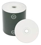 100 Prodisc 52x CD-R 80min 700MB White Inkjet Hub Printable