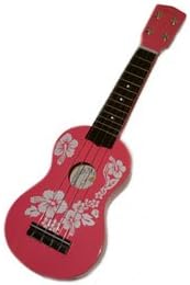Ukulele Hibiscus (Pink) 20"