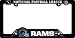 St. Louis Rams License Plate Frame