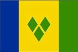 St. Vincent and the Grenadines Flag Polyester 3 ft. x 5 ft.