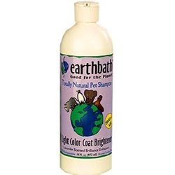 Earthbath All Natural Light Color Coat Brightener Shampoo, 16-Ounce