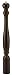 MIU Walnut Finished 36-Inch Wood Peppermill