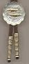 Bahamas 10 Cent "Bone Fish" Two Tone Coin Bolo Tie