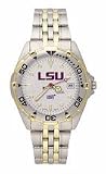 Louisiana State (LSU) Tigers LSU Tigers All Star Watch with Stainless Steel Band - Men's