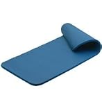 TKO 513CCF-RB-72 Hi-Density Ribbed Exercise Mat Royal Blue 23 Inch x 72 Inch x 5/8 Inch