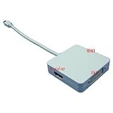 TSdrena Mini Display Port → HDMI・DVI・Display Port マルチ変換アダプタ 【音声対応モデル】 SPM-CAMDCB-W