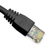 5' Cat5E Patch Cord Black