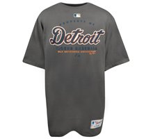 Detroit Tigers Road Property of Heavyweight T-shirt by Majestic