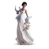 Lladro Porcelain Figurine Winds Of Romance