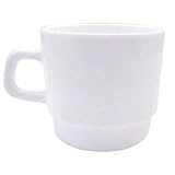 ARC CUP TALL WHITE 7.25OZ, CS 4/DOZ, 07-0461 CARDINAL INTERNATIONAL DINNERWARE