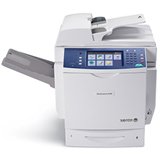 WorkCentre 6400/XFM, 37 ppm Mono, 32 ppm Color, 2-Sided Print, Copy, Scan And Fax, 3 X 500 Sheet Tray, Stand, Finisher, Metered 110V