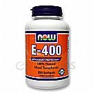 NOW Foods E-400 Mt, 250 Softgels