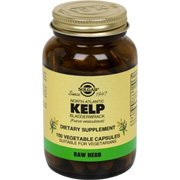 Solgar - North Atlantic Kelp Bladderwrack, 100 veggie caps