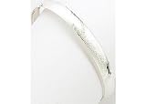 Jewelry : Signature Diamond Cut Flex Bangle STERLING SILVER