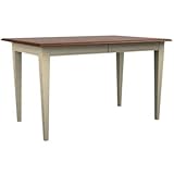 IMAGE OF Broyhill Choices Rectangle Counter Height Table with Contemporary Legs in Apron