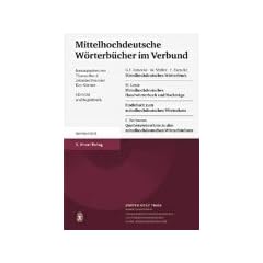 Mittelhochdeutsche W�rterb�cher im Verbund. Version 1.0.1. CD-ROM. Wandlungen eines Nationalrevolution�rs.