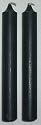 Black Chime Candle 20 pack