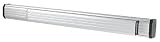 CRL Aluminum Finish Jackson 1285 Push Pad Concealed Vertical Rod Panic Exit Device - Right Hand Reverse Bevel - 36