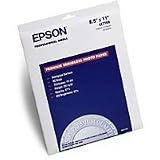 Epson Premium Photo Paper Semi-Gloss, 13 x 19 Inches, 20 Sheets (S041327)