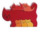 Cat Family Puzzle - Non-toxic, Safe, Sustainable and Fun