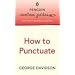 Penguin Writers' Guides: How to Punctuate